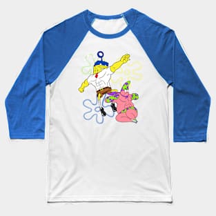 Sponge Knight Returns Baseball T-Shirt